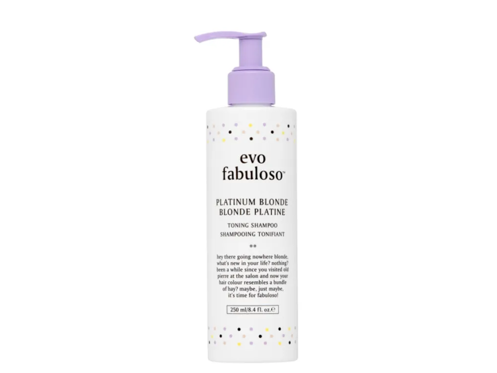 EVO - Fabuloso Platinum Blonde Toning Shampoo 250m Must-Have