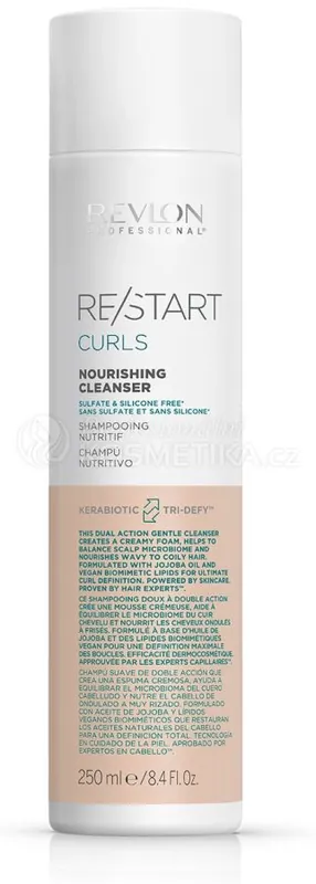 Revlon Professional Restart Curls Shampoo - Vyživující šampon na kudrnaté vlasy 250 ml Oblíbený