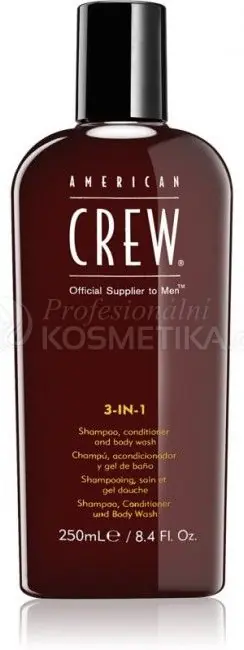 American Crew Classic 3in1 - Šampon + kondicionér + gel 250 ml Cenově Výhodný