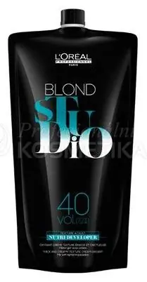 Tovární Cena L´oréal Professionnel Blond Studio 40 Vol Nutri Developer - Aktivační emulze 40vol 12 % 1000 ml