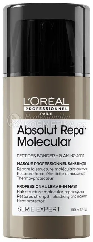 L´oréal Professionnel Absolut Repair Molecular Masque - Bezoplachová maska pro poškozené vlasy 50 ml Nejprodávanější