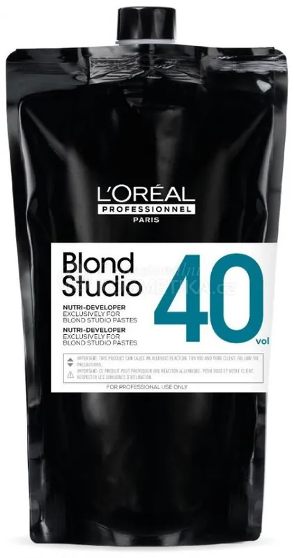 L´oréal Professionnel Blond Studio Nutri-developer 40 Vol - Nutrivyvíječ 12% (40vol) 1000 ml Jen Po Omezenou Doba