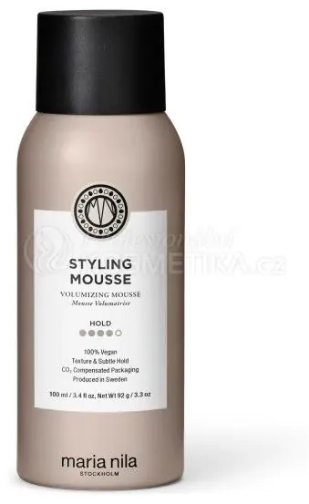 Maria Nila Styling Mousse - Objemové tužidlo 100 ml Cestovní balení Expresní Doručení