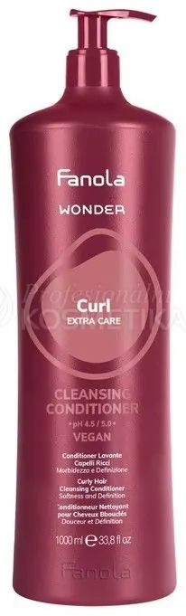 Víkendová Akce Fanola Wonder Curl Cleansing Conditoner - Čisticí kondicionér pro kudrnaté vlasy 350 ml