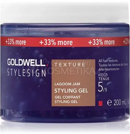 Goldwell Stylesign Texture Lagoom Jam Styling Gel - Stylingový gel 200 ml Víkendová Akce
