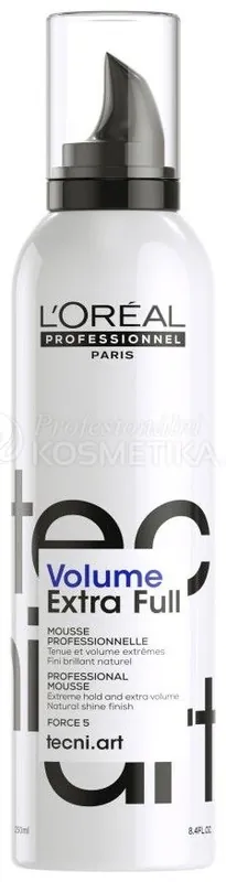 Ověřený L´oréal Professionnel Tecni.Art Full Volume Extra Foam - Silně fixační objemová pěna 250 ml
