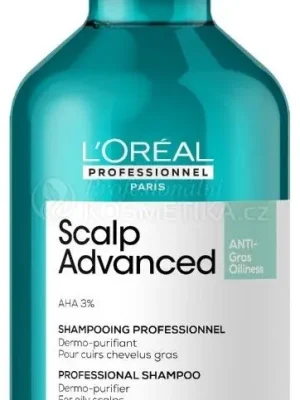 Zlevněný L´oréal Professionnel Scalp Advaced Dermo Purifier Shampoo - Šampon pro mastné vlasy 300 ml