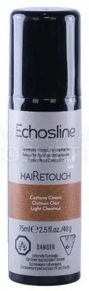 Akční Cena Echosline Hair Retouch Light Chestnut - Korektor na vlasy světle hnědá 75 ml