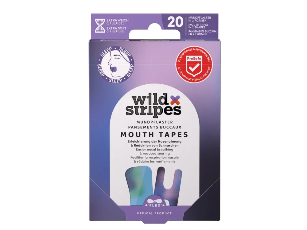 Jen Po Omezenou Doba Wild Stripes Mouth Patches Sunset