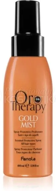 Finální Výprodej Fanola Oro Therapy Gold Mist - stylingový ochranný sprej na vlasy s 24karátovým zlatem 100 ml
