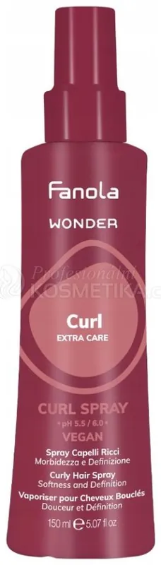 Fanola Wonder Curl Spray - Sprej pro udrnaté vlasy 150 ml Rychlé Dodání