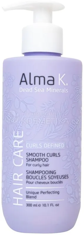 Nová Kolekce Alma K. Hair Smooth Curl Shampoo - Šampon pro vlnité vlasy 300 ml