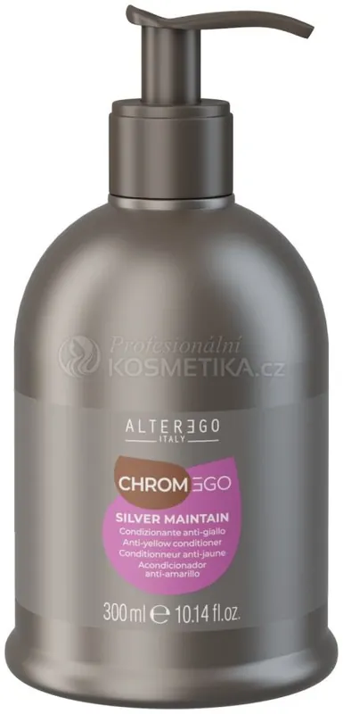 Alter Ego Chrom Ego Silver Maintain Conditioner - Kondicionér proti žlutým odleskům 300 ml Koupit Online