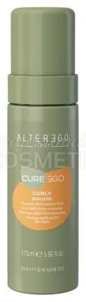 Tovární Cena Alter Ego Cure Ego Curly Mousse - Bezoplachová pěna pro kudrnaté nebo vlnité vlasy 175 ml