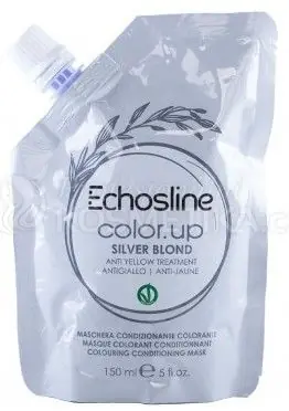 Akce Echosline Color up Silver Blond - Barevná maska na vlasy Silver blond 150 ml