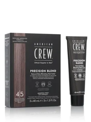 American Crew CLASSIC: PRECISION BLEND Natural Gray Coverage 4-5 Medium Natural 3 x 40 ml . Výhodná Nabídka