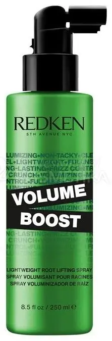 Redken Volume Boost - Lehký gelový sprej pro objem 250 ml Tovární Cena