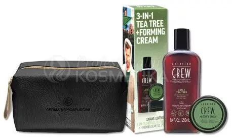 Akční Nabídka American Crew Tea Tree - Forming Cream Vánoční Set - Šampon 250 ml + gel na vlasy 50 g Dárková sada