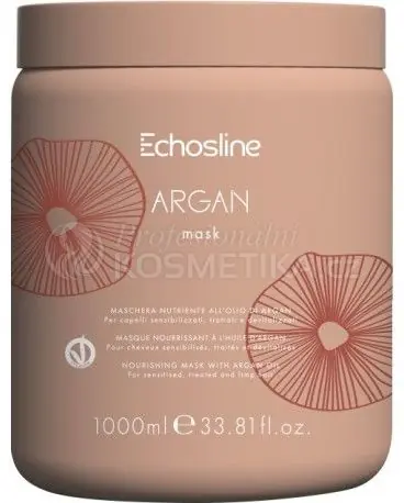 Aktuální Echosline Argan Mask - Maska s arganovým olejem 1000 ml