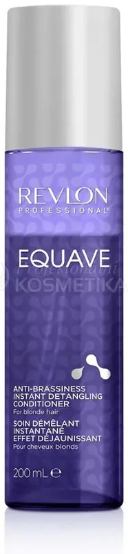 Výprodej Revlon Professional Equave Anti-brassiness Detangling Conditioner - Dvoufázový kondicionér pro blond vlasy 200 ml