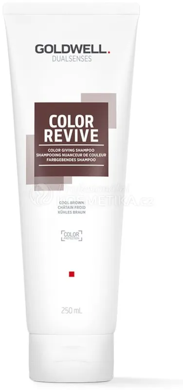 Goldwell Color Revive Color Giving Shampoo - Barvicí šampon na vlasy cool brown 250 ml Nízká Cena