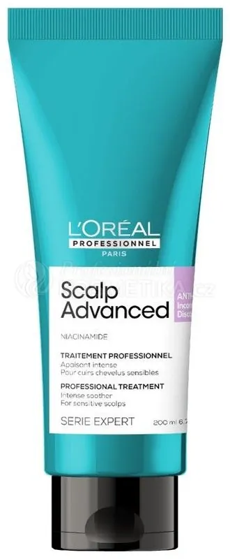 Hit Sezóny L´oréal Professionnel Scalp Advaced Intense Soother - Péče pro zklidnění vlasové pokožky 200 ml