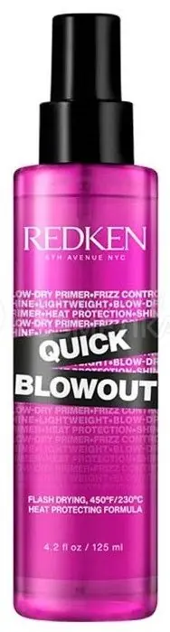 Redken Quick Blowout Spray - Sprej pro kratší dobu sušení vlasů 125 ml Horká Nabídka