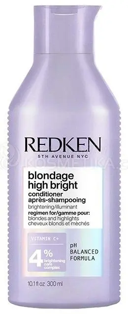 Redken Blondage High Bright Conditioner - Kondicionér pro rozjasnění blond vlasů 300 ml Oblíbený