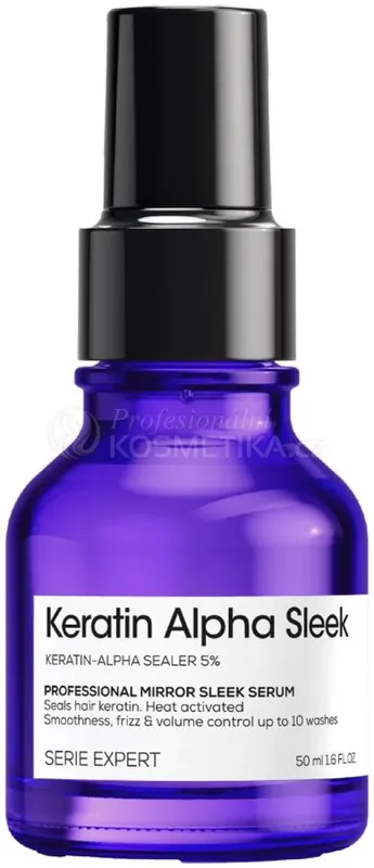 Víkendová Akce L´oréal Professionnel Keratin Alpha Sleek Serum - Vyhluzující sérum 50 ml