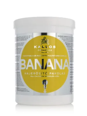Speciální Cena Kallos Banana With Multivitamin Complex Hair Mask 1000 ml  .