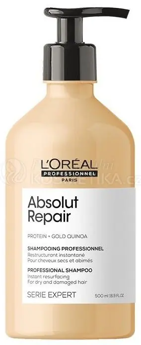 L´oréal Professionnel Serie Expert Absolut Repair Shampoo - Regenerační šampon pro poškozené vlasy 500 ml Finální Výprodej
