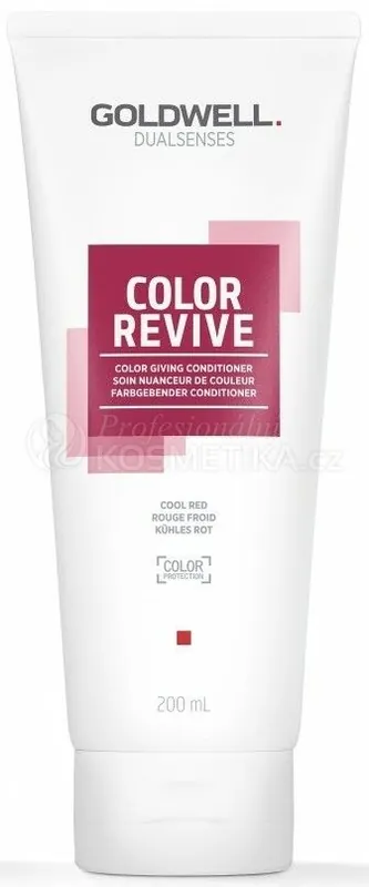 Goldwell Color Revive Color Giving Conditioner - Kondicionér osvěžující barvu Cool Red 200 ml Časově Omezené