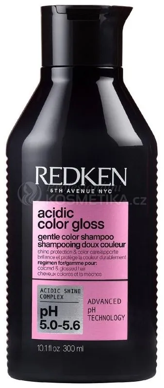 Redken Acidic Color Gloss Shampoo - Hydratační šampon pro barvené vlasy 300 ml Expresní Doručení