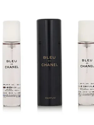 Chanel Bleu de Chanel Parfém kapesní sprej plnitelný 20 ml + Parfém náplň 2 x 20 ml M Přímo Od Výrobce
