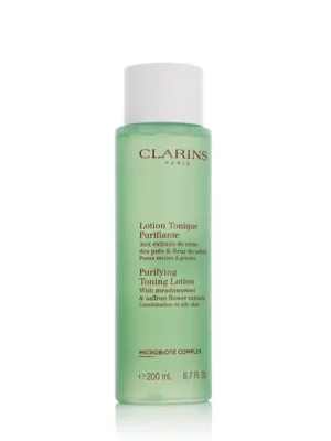 Clarins Purifying Toning Lotion Meadowsweet & Saffron Flower (Combination to Oily Skin) 200 ml Finální Výprodej