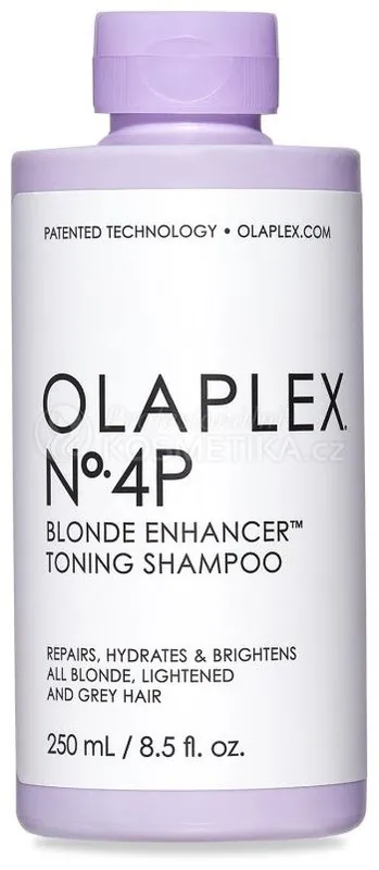 Olaplex No.4-P Blonde Enhancer Toning Shampoo - Tónovací šampon pro blond vlasy 250 ml Nízká Cena