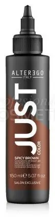 Cenový Hit Alter Ego Just Color Spicy Brown - Barva na vlasy Hnědá spicy 150 ml