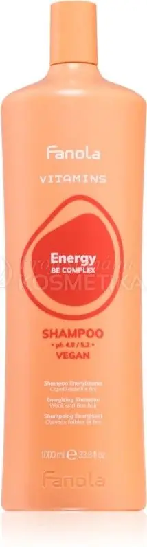 Akce Fanola Energy Be Complex Shampoo - Šampon proti padání vlasů 1000 ml