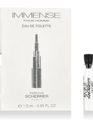 Vysoce Kvalitní Jean Louis Scherrer Immense Pour Homme EDT vzorek 1.5 ml M