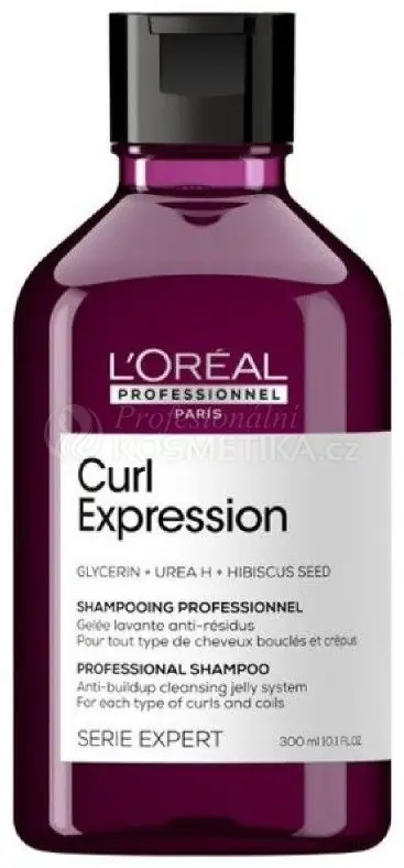 Oblíbený L´oréal Professionnel Serie Expert Curl Expression Anti Build Up Shampoo - Šampon pro intenzivní hydrataci kudrnatých vlasů 300 ml