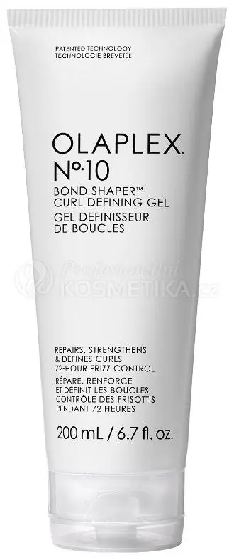 Víkendová Akce Olaplex No.10 Bond Shaper Curl Defining Gel - Revitalizační stylingový gel na kudrny 200 ml