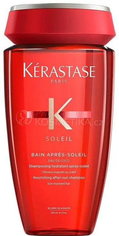 Vysoce Kvalitní Kérastase Soleil Bain Aprés-Soleil Shampoo - Ochranný šampon pro barvené vlasy namáhané sluncem 250ml