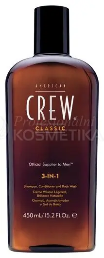 American Crew Classic 3in1 - Šampon + kondicionér + gel 450ml Sezónní Sleva