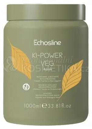 Echosline Ki-Power Veg Mask - Obnovující a uzavírající maska 1000 ml Nejlepší Cena