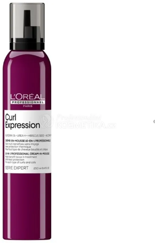L´oréal Professionnel Serie Expert Curl Expression 10in1 Cream In-mousse - Multifunkční hydratační krémová pěna 10v1 250 ml Kup Teď