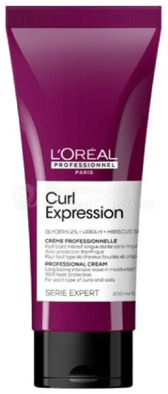 L´oréal Professionnel Serie Expert Curl Expression Long Lasting Moisturizer Cream - Bezoplachová hydratační péče pro kudrnaté vlasy 200 ml Bezpečná Platba
