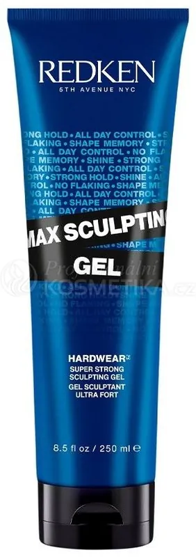 Redken Max Sculpting Gel Super Strong - Gel pro silnou, dlouhotrvající fixaci 250 ml Víkendová Akce