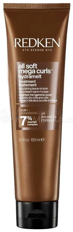 Originální Redken All Soft Mega Curls Treatment - Výživa pro velmi suché nebo kudrnaté vlasy 150 ml