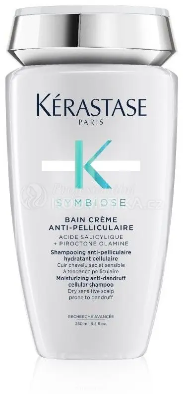 Kérastase Symbiose Bain Créme Anti-pelliculaire - Šampon proti lupům pro suchou pokožku 250 ml Nízká Cena