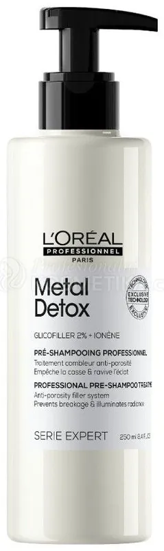 L´oréal Professionnel Metal Detox Pré-Shampooing Professioneel - Profesionální přípravná péče 250 ml Výprodej